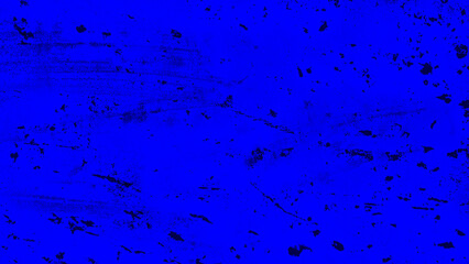 荒々しく激しい掠れ・擦り傷・剥がれ・汚れ、経年劣化や使い込んだようなイメージのグランジ風背景・テクスチャー向け画像素材　8K UHDサイズ　青／ブルー