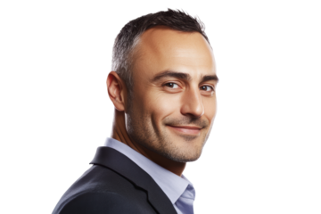 Confident mature businessman in formal portrait
