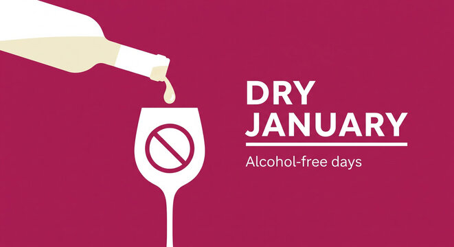 Celebrate Dry January with alcohol-free days and mindful choices for a healthier lifestyle this New Year, perfect for promoting wellness and sober curiosity