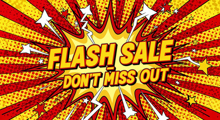 Flash Sale Frenzy – Explosive Deals, Comic-Style Energy, and Your Last Chance to Snag the Savings Before They Vanish!