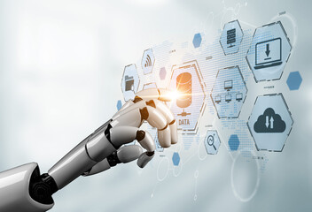 AI enhances cloud computing with scalable infrastructure, secure data, and smart services to...