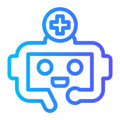 medical robot icon