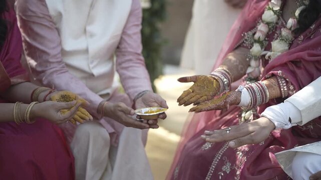 Traditional Indian Wedding Rituals | Sacred Hindu Ceremony Moments | Candid Cultural Wedding Highlights for Cinematic Edits