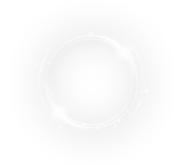 White Vortex PNG with Transparent Overlay on transparent background