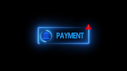 Online payment fraud warning concept on the transparent background. Facing potential fraud, phishing, and cyber security threats in financial transactions. - Powered by Adobe