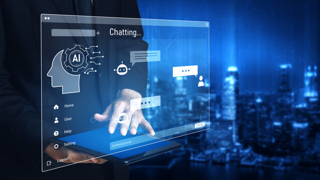 AI image generator interface enables image, AI, and generator process by converting user prompt into visual content using intelligent algorithms Vouch