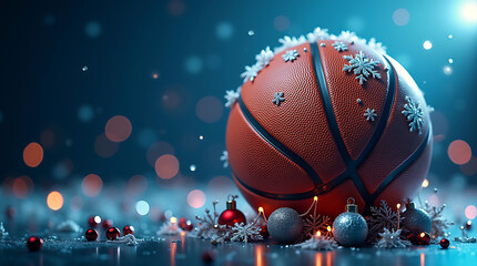 Christmas basketball holiday season festive sports gift idea for players