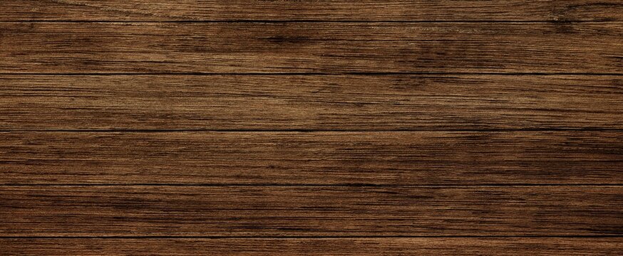 Dark wood background, old black wood texture for background - Powered by Adobe