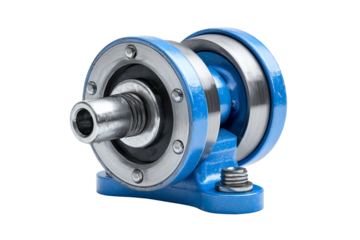 Manual bearing puller isolated on transparent background