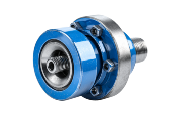 Two-jaw bearing puller isolated on transparent background