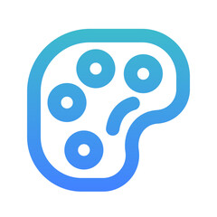 palette bold gradient icon