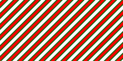 red and yellow striped background. A festive, seamless diagonal stripe pattern in traditional red, green, and white, perfect for Christmas and holiday-themed backgrounds and gift wrapping.