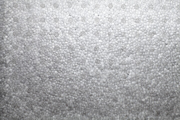 Gray polystyrene foam texture background