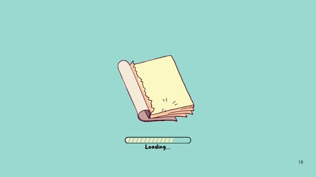 Book Loading Screen Animation	
