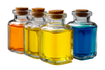 Professional industrial coolant isolated on transparent background