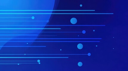 Modern blue tech-inspired background with gradient light effects, ideal for science and business