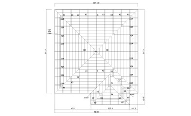 Lightweight Steel Trusses Plan To 1 Story House And 2 Story in 1 Room