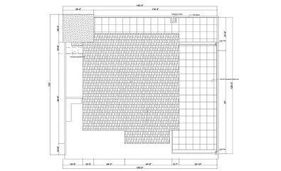 Roof Plan To 1 Story House And 2 Story in 1 Room