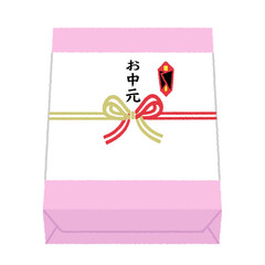 お中元のイラスト