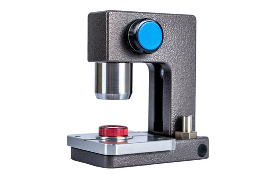 Metal hardness tester isolated on transparent background