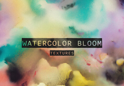 Bloom Watercolor Textures