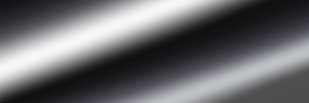 Silver sparkle blends with chrome shine in radiant gradient. Mirror reflections double the metallic glow of silver and chrome gradient mirror harmony.
