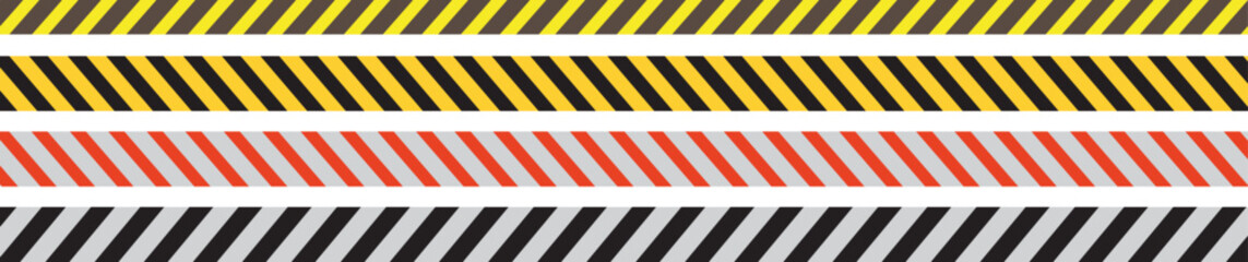 Caution tape patterns for safety awareness, construction border. providing a striking yellow and black design element for construction 