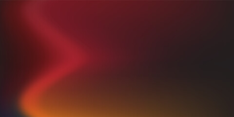 Modern grainy warm gradient with noise orange black purple red blue colors banner poster cover abstract