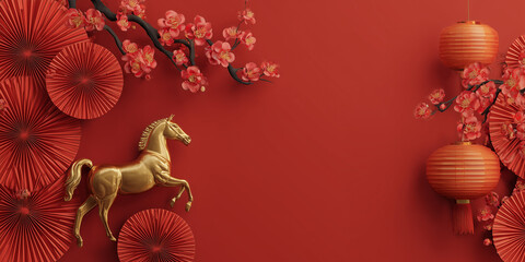 Chinese New Year , year of the Horse 2026	