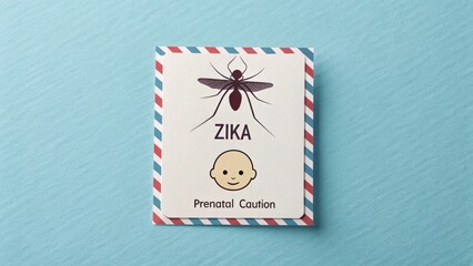 Zika virus graphic warning of risk to baby during pregnancy