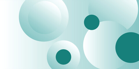 Abstract geometric background gradient soft light green gray bokeh for Graphic business background technology digital design illustration web template background backdrop desktop wallpaper bubbles