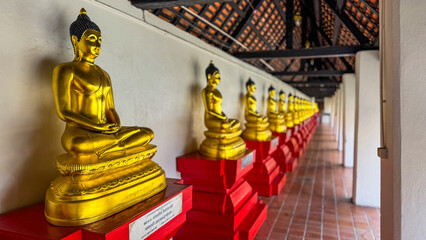 Nan Thailand 10 Nov 2025 - Wat Phra That Chae Haeng in the City of Nan in Province of Nan in North Thailand. Thailand