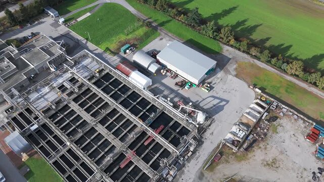 A wastewater treatment plant (WWTP) is a facility that uses physical, chemical, and biological processes to remove pollutants from wastewater.