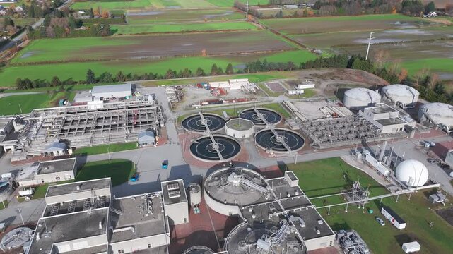 A wastewater treatment plant (WWTP) is a facility that uses physical, chemical, and biological processes to remove pollutants from wastewater and clean enough to be discharged.