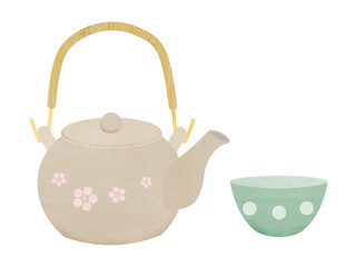急須と湯呑み