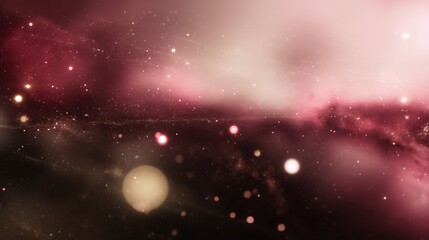 Breathtaking Cosmic Nebula with Dynamic Particle Effects &ndash; Vivid Interstellar Gas, Glimmering Stardust, and Swirling Luminescent Particles that Bring Otherworldly Depth to Space-Themed Creations. 