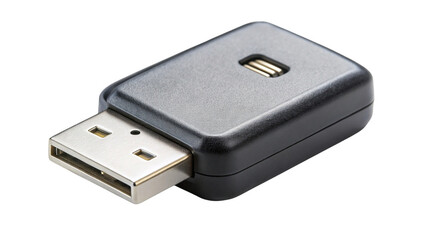 Essential black usb dongle receiver for computer connection