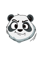 adorable baby panda drawing for children
