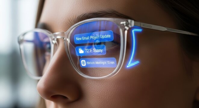 Experience augmented reality with smart glasses for a connected future