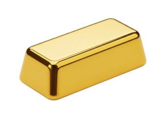 Luxurious gold bar shines, representing wealth and prosperity, perfect for financial investments or luxury lifestyle visuals, adding a touch of elegance and richness