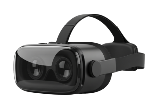 Experience immersive gaming with cutting edge VR headset, a portal to digital worlds, perfect for entertainment, education, and futuristic exploration