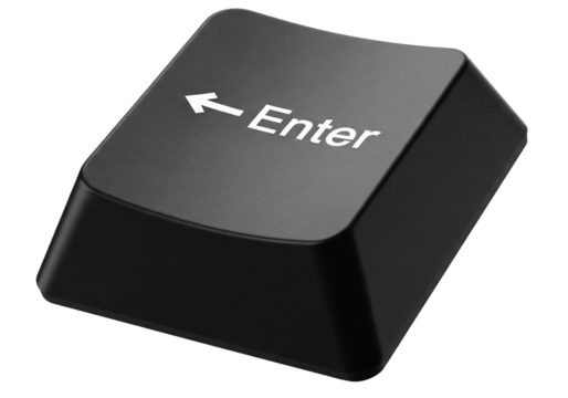 Press Enter to Launch Your Ideas A Sleek Keyboard Key Symbolizing Innovation, Connection, and the Start of Something Amazing for Tech and Creative Projects