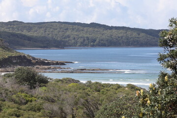 view of the coast of the sea