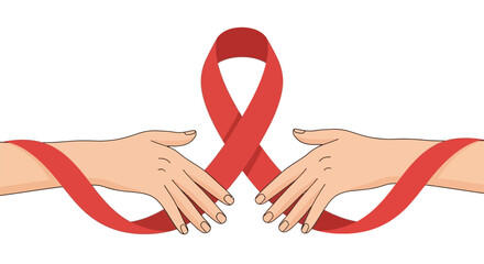 A gesture of solidarity and hope conceptualizing unity in the face of health challenges