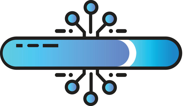 Model training progress bar icon