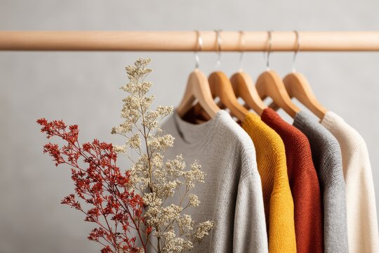 Seasonal style showcase modern chic fashion in an urban setting for impactful branding