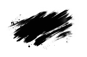 Abstract grunge black distressed texture isolated on transparent or white PNG background. Perfect for photo overlays, vintage artwork, and modern graphic design projects.
