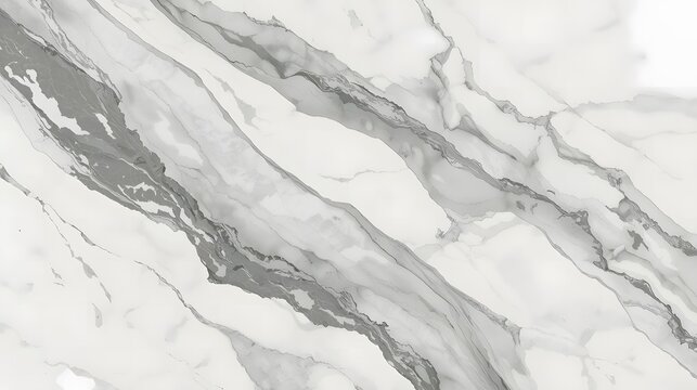 Elegant white and gray marble texture for modern interiors, offering a clean, sophisticated aesthetic for design projects and luxurious backgrounds, creating a sense of calm and style
