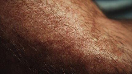 Fototapeta premium Skinfold Measurement Taken From a Side View With Detailed Macro Focus in a Neutral Medical Setting, Emphasizing Health Assessment Techniques