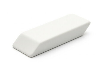 Clean Slate A pristine white eraser, ready to correct mistakes and create a fresh start on any artistic endeavor